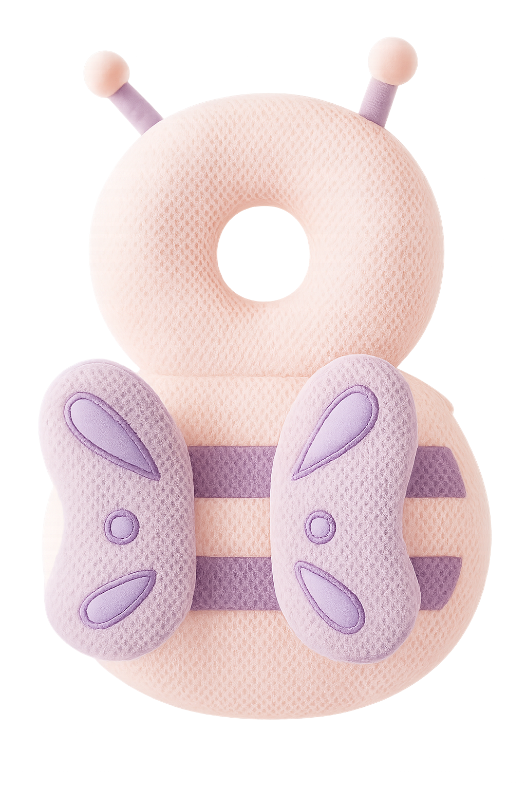 🦋 Cojín Protector de Cabeza para Bebé – Seguridad en Cada Aventura