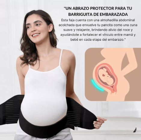 🤰 Faja de Soporte para Embarazo – Alivio, Comodidad y Seguridad en Cada Paso