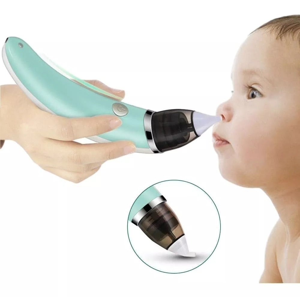 💨 Aspirador Nasal Eléctrico para Bebés – Higiene Suave, Eficaz y Sin Llanto