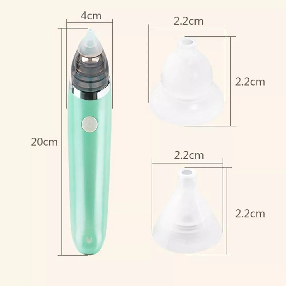 💨 Aspirador Nasal Eléctrico para Bebés – Higiene Suave, Eficaz y Sin Llanto