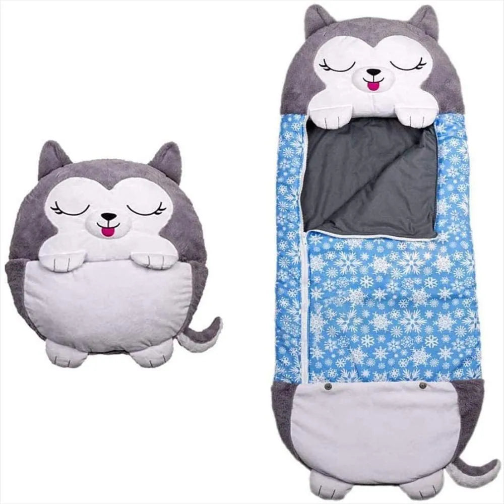 🦈 Happy Napper  – Peluche, Cama y Diversión en Uno Solo